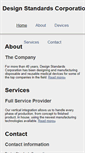 Mobile Screenshot of designstandards.com