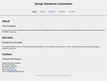 Tablet Screenshot of designstandards.com